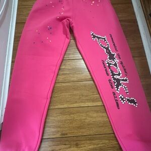 Pink Kids Bottoms with Star Accents